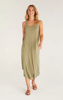 Z Supply Ladies Easy Going Cotton Slub Dress