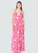 Dex Ladies Strappy V-Neck Maxi Dress