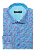 Masutto Mens Kauai LS Button Down Shirt