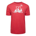 Travis Mathew Men's Entrance Fee Heather Red T-Shirt