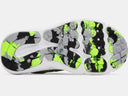 Under Armour Boys Mod Grey/Black/Hyper Green Assert 10 AC Running Shoe