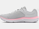 Under Armour Girls Halo Grey/Pink Sugar Assert 10 Running Shoe