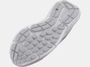Under Armour Girls Halo Grey/Pink Sugar Assert 10 Running Shoe