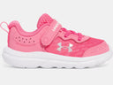 Under Armour Toddler Girls Super Pink/Sugar Pink Assert10 AC Running Shoe