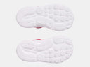 Under Armour Toddler Girls Super Pink/Sugar Pink Assert10 AC Running Shoe