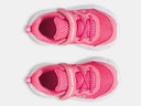 Under Armour Toddler Girls Super Pink/Sugar Pink Assert10 AC Running Shoe