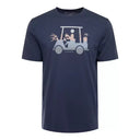 Travis Mathew Men's Canoe Dock Blue Nights T-Shirt