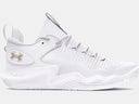 Under Armour Ladies White Flow Ace Low Volleyball Shoe