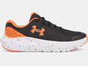 Under Armour Boys Black/Ares Red Surge 4 Running Shoe