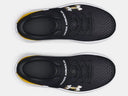 Under Armour Boys Black/Yellow Surge 4 AC Running Shoe