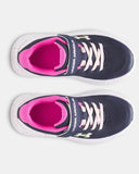 Under Armour Girls Midnight Navy/Rebel Pink Surge 4 AC Running Shoe