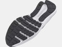 Under Armour Mens Black Charged Surge 4 Wide Running Shoe