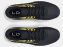 Under Armour Mens Black/Metallic Gold Lockdown7 Basketball Shoe