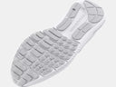 Under Armour Ladies White/Distant Grey Surge 4 Wide Running Shoe