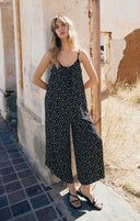 Z Supply Ladies Ditsy Flared Jumpsuit