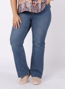 Dex Ladies High Rise Mom Straight Jeans