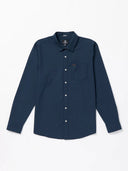 Volcom Mens Veeco Oxford Ls Shirt