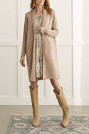 Tribal Ladies LS Coatigan W/Pockets