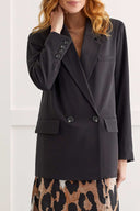 Tribal Ladies LS Lined Double Breasted Blazer