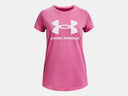 Under Armour Girls Sportstyle Logo SS Tshirt