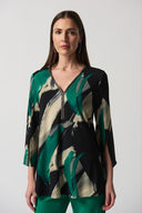 Joseph Ribkoff Ladies Abstract Fit and Flare Tunic