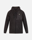 Hurley Mens Canyon Burrito Dark Stone Grey Full Zip Jacket