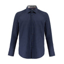 Leo Chevalier Mens Red Label Fitted Micro Poly Dress Shirt