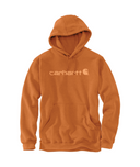 Carhartt Mens Loose Fit Midweight Logo Graphic Hoodie