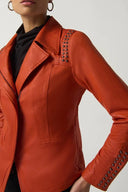 Joseph Ribkoff Ladies Tandoori Notch Collar Jacket