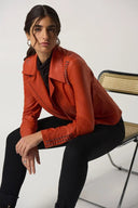 Joseph Ribkoff Ladies Tandoori Notch Collar Jacket