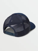 Volcom Mens Good Vibes Cheese Navy Snapback Hat