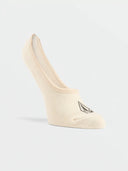 Volcom Ladies No Show 3pk Multi Sock