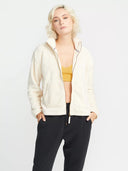 Volcom Ladies Pheelin Phurry Cloud Zip Jacket