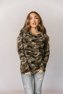 Ampersand Ave Ladies Point of View Sidezip Pullover