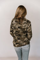 Ampersand Ave Ladies Point of View Sidezip Pullover