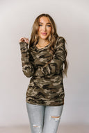Ampersand Ave Ladies Point of View Sidezip Pullover