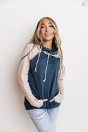 Ampersand Ave Ladies Home Sweet Home Doublehood Sweatshirt