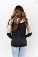 Ampersand Ave Ladies Let's Face It Doublehood Sweatshirt