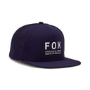 Fox Mens Midnight Blue Non Stop Tech Snapback Hat