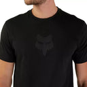 Fox Mens Black/Black Fox Head SS Prem Tshirt