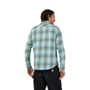 Fox Mens Vintage Wash Blue Survivalist Stretch Flannel