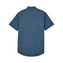 Fox Mens Dark Vintage Blue Roger SS Woven Shirt