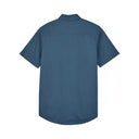 Fox Mens Dark Vintage Blue Roger SS Woven Shirt