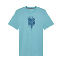 Fox Mens Vintage Wash Blue Bark SS Tshirt