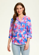 FDJ Ladies Doppel Light Henley Top
