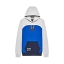 Fox Mens Steel Grey Fractured Paneled Fleece Pullover