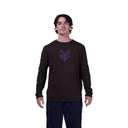 Fox Mens Black Image Phantom LS Prem Tshirt