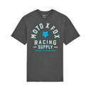 Fox Mens Dark Shadow Grey Local Racer SS Premium Tshirt
