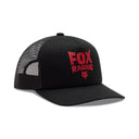 Fox Youth Bolt Black Mesh Trucker Hat