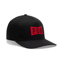 Fox Men's Typeface Black Flexfit Hat